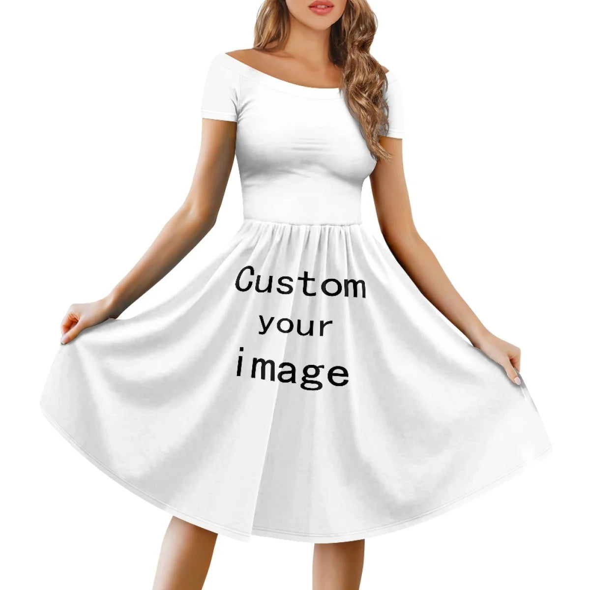 Vestido Feminino Samoano Puletasi – Estampa Floral Vermelha, Polinésio Casual, Feito Sob Medida