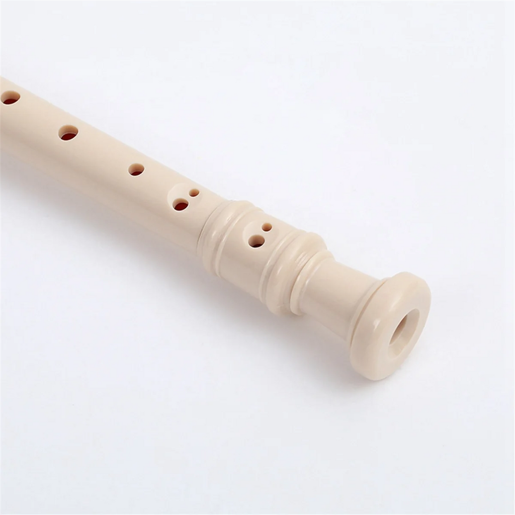 Red-8 Holes Soprano Recorder with Cleaning Rod, German Style C Key Recorder for Kids Beginners Students-ABJQ