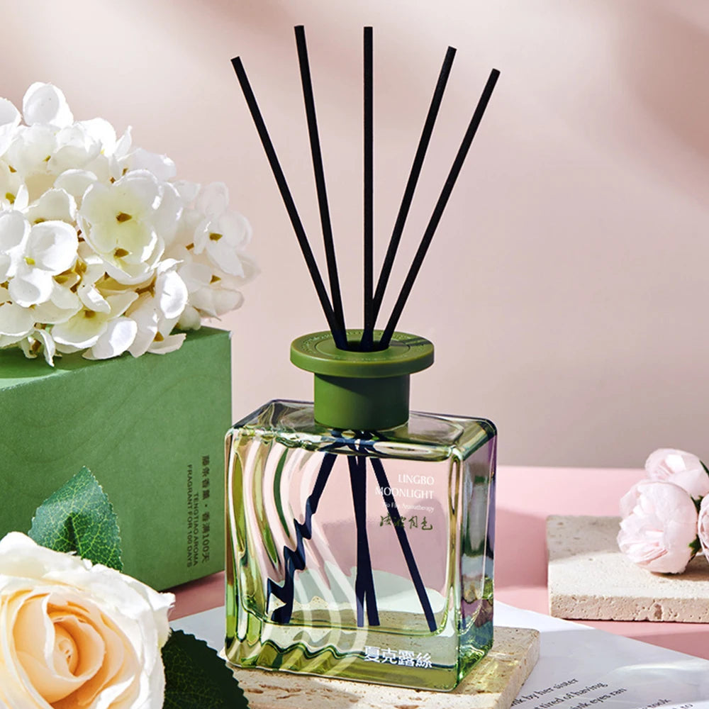 "Aromatizador de Ambiente Premium 150ml – Difusão Rápida em 3s, Duração de até 110 Dias, Óleos Essenciais Naturais, Aroma Floral/Frutado para Ambientes de até 30m²"