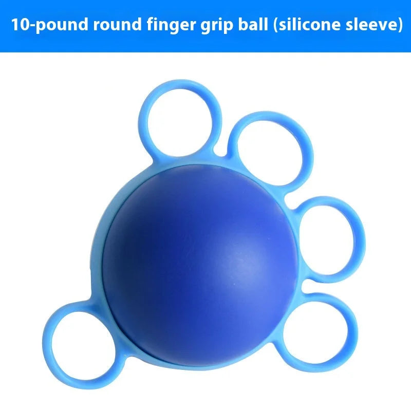 Hand Therapy Grip Strength Strengthener Ball PU Stretcher Finger Fitness Arm Strength Exercise Muscle Recovery Hand Trainer