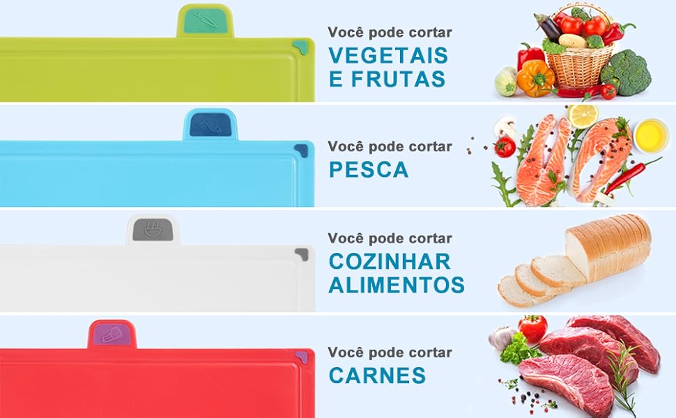 Tábua de Corte Multifuncional com Bandeja Retrátil | Cozinha Prática e Inteligente