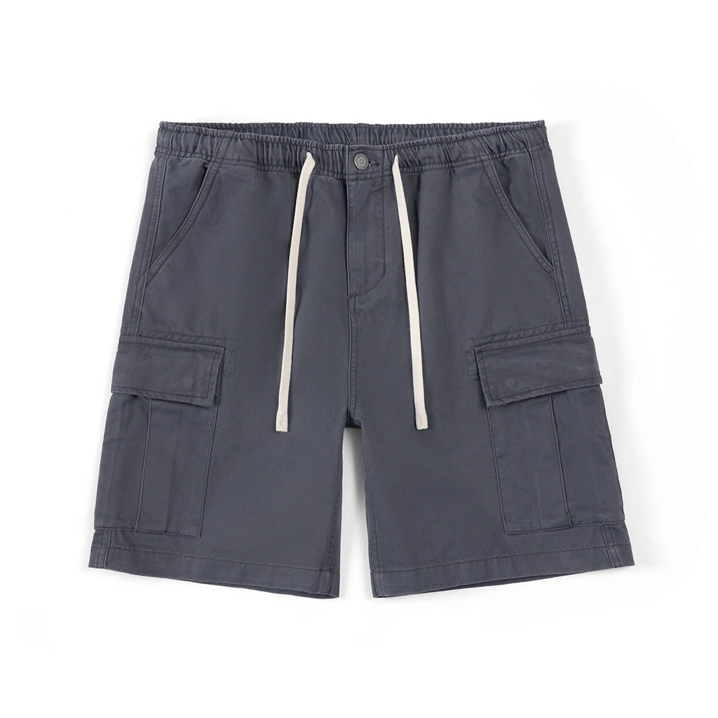 SIMWOOD 2024 Summer New Loose Cargo Shorts Men 320gsm Lightweight Outdoor Vintage 100% Cotton Shorts